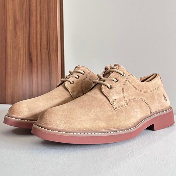 Hush Puppies Other - Hush Puppies Beige Derby Shoes Size 13 wide